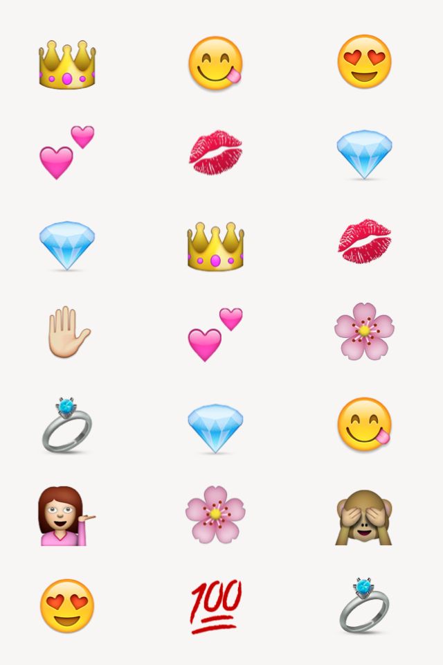 Wallpaper Of Emojis On