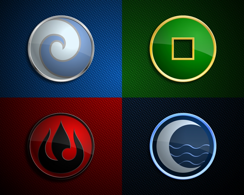 Fire Earth Elements Avatar The Last Airbender Air Wallpaper