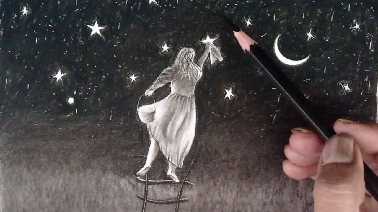 Pencil Art Wallpaper