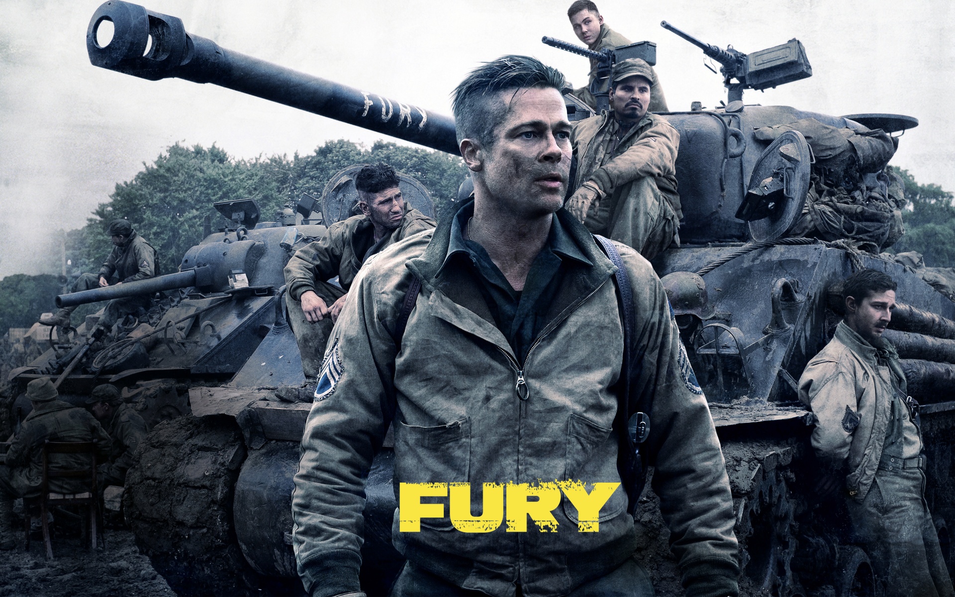 Fury Movie Wallpaper HD