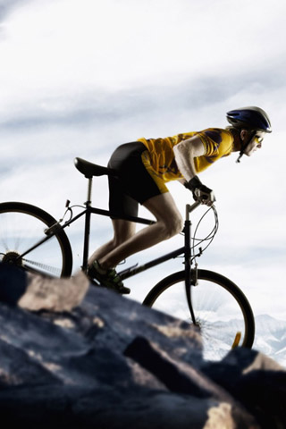 Mountain Bike iPhone Desktop Wallpaper