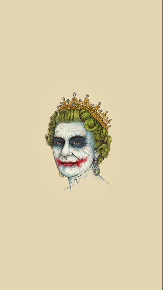 Joker Queen iPhone Plus Wallpaper