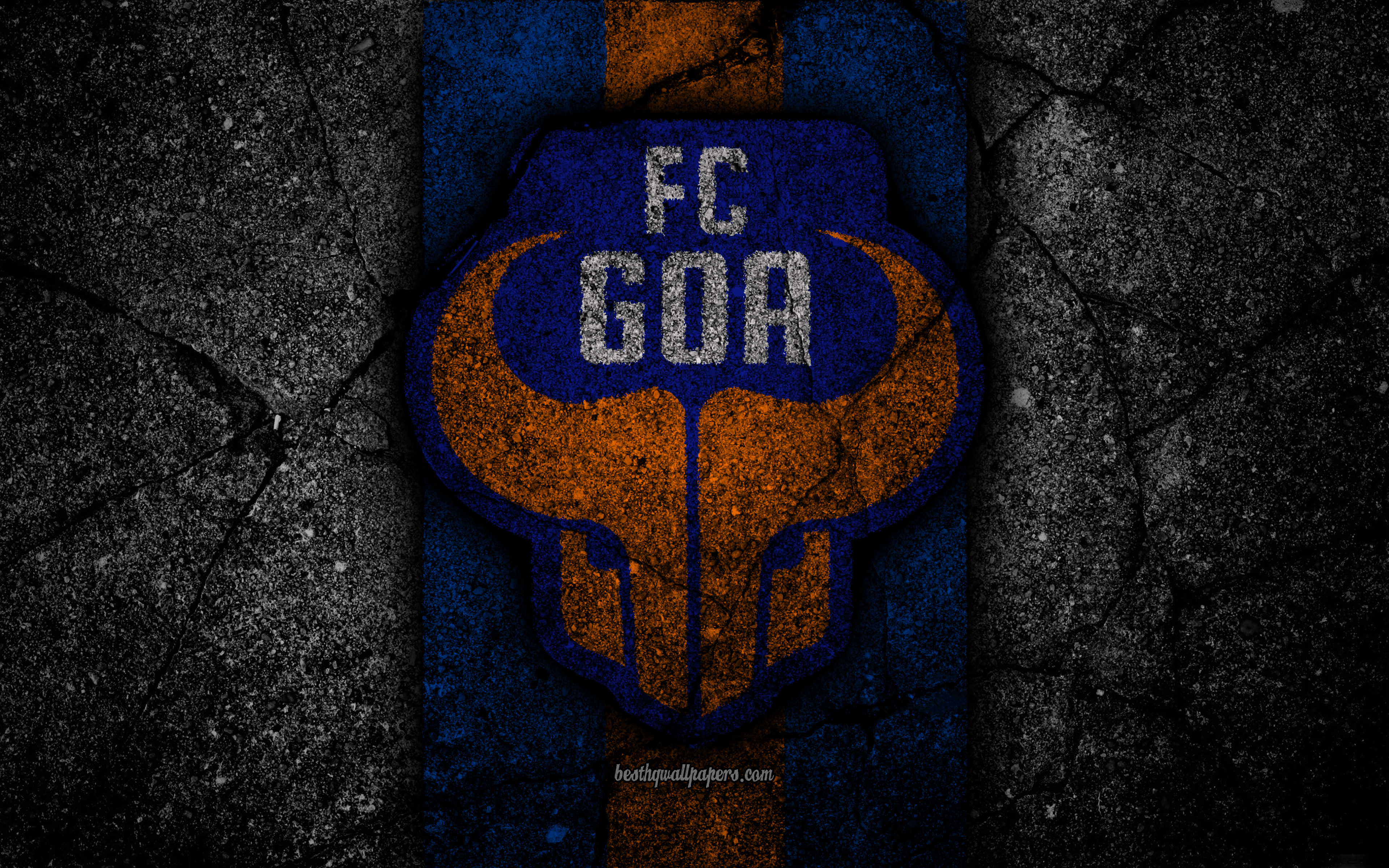 Wallpaper Fc Goa 4k Isl Logo Indian Super League