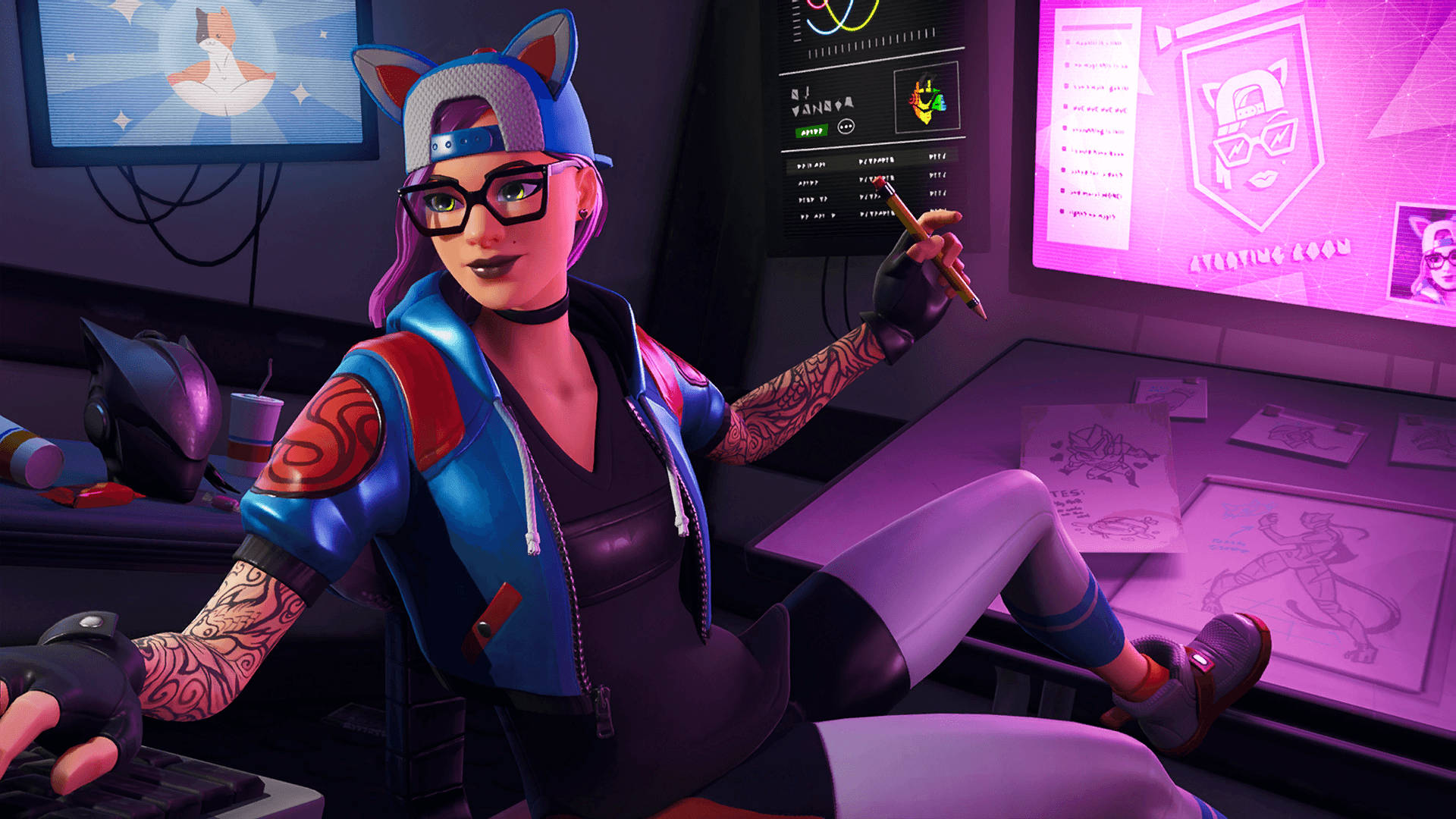 Fortnite Girl Wallpaper
