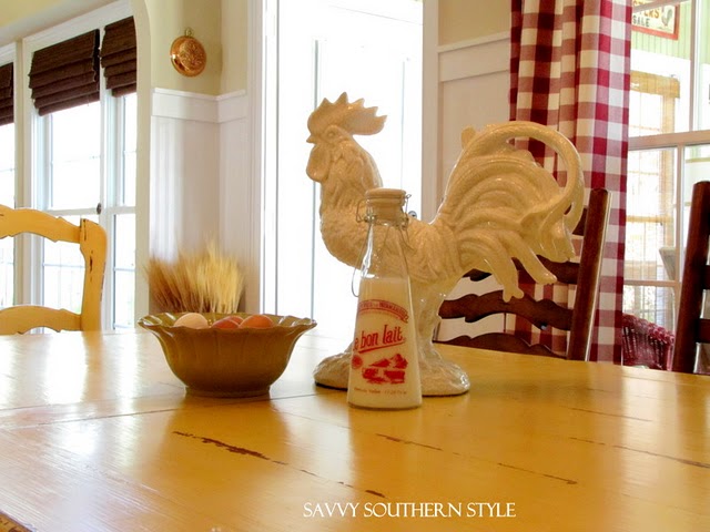 French Country Rooster Print The Little Brown House 640x480