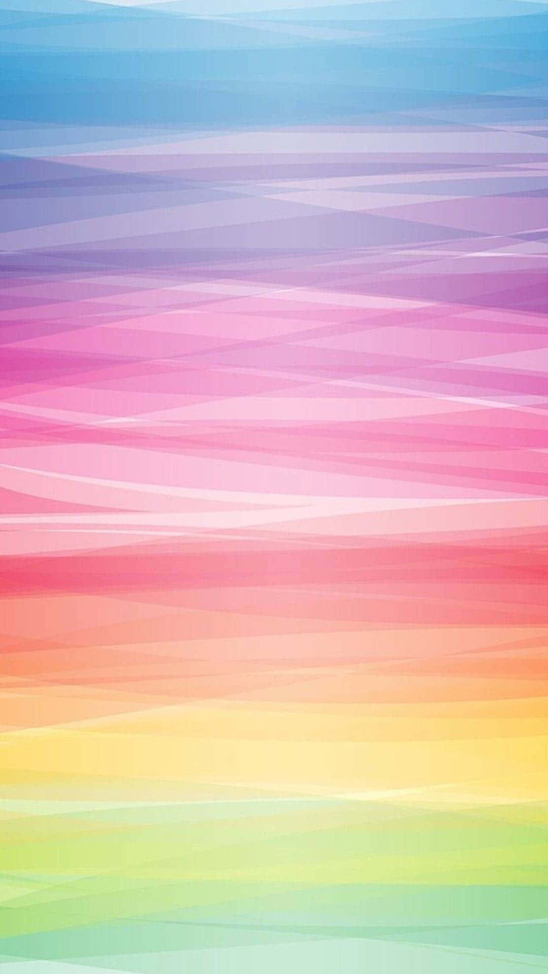 Capture The Beauty Of A Pastel Rainbow With This Breathtaking Wallpaper