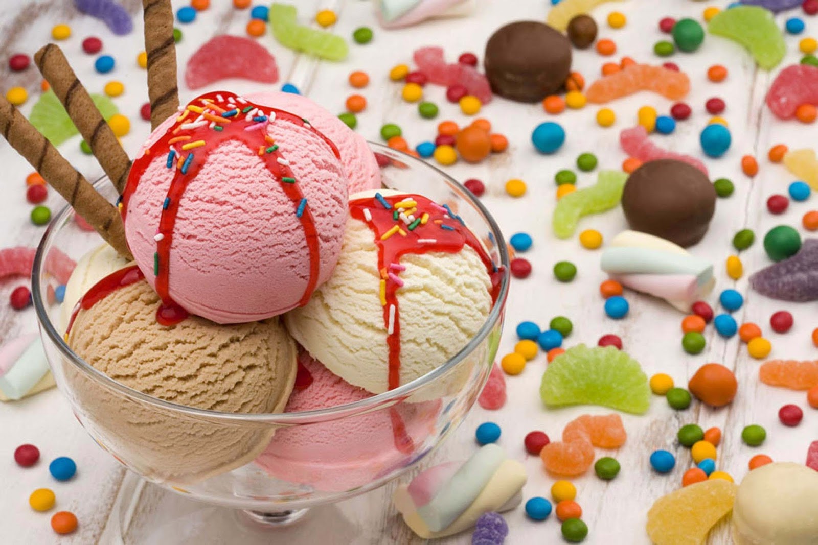 The Fresh Wallpaper Dessert Yummy Ice Cream