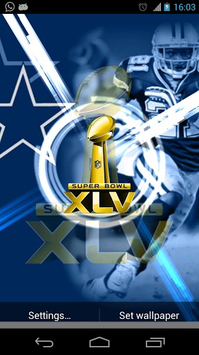 Dallas Cowboys Live Wallpaper Is An Interactive App About A