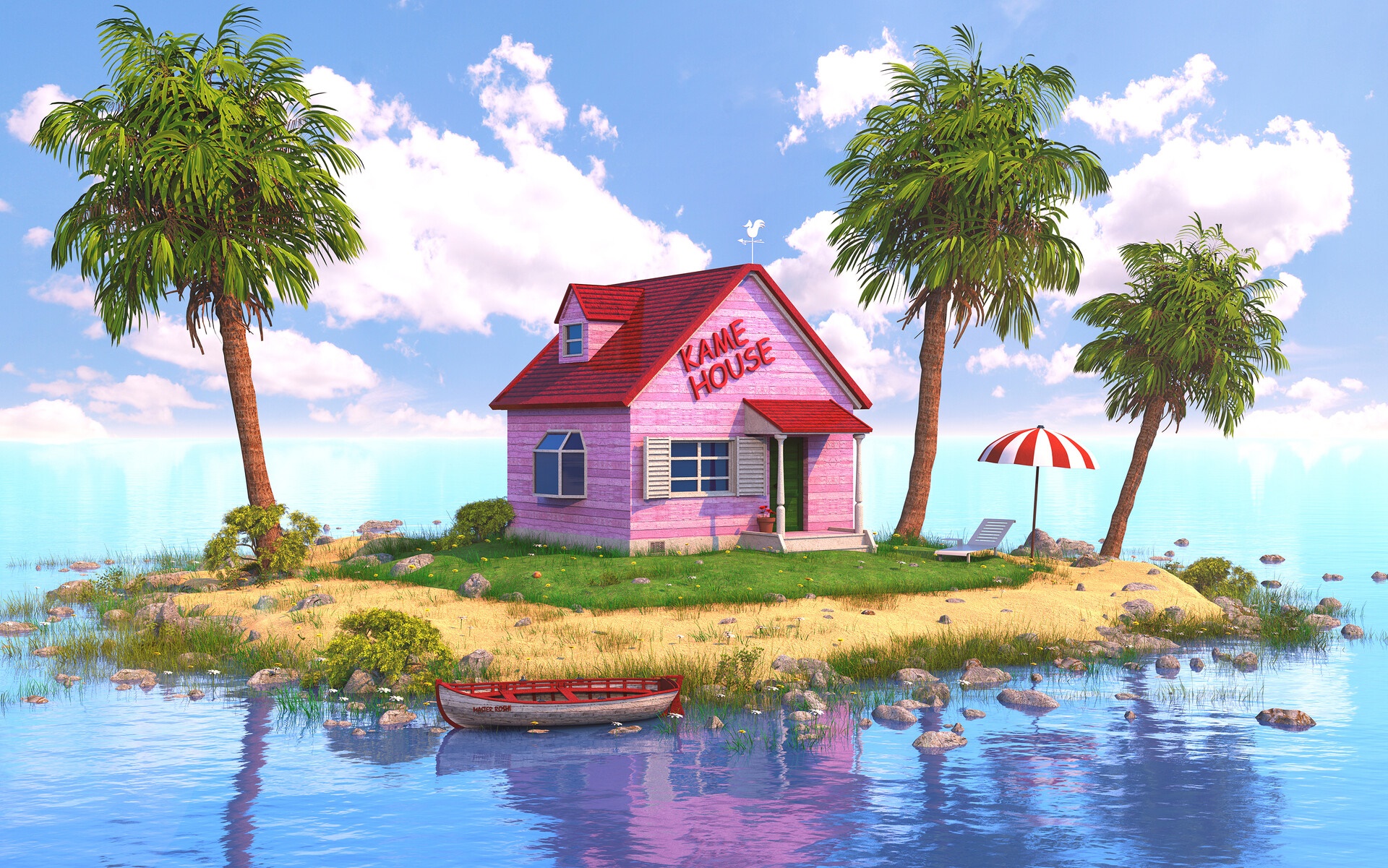 Kame House Wallpaper