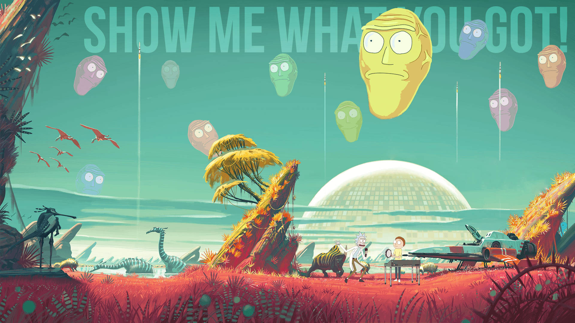 Cool Rick And Morty Wallpaper