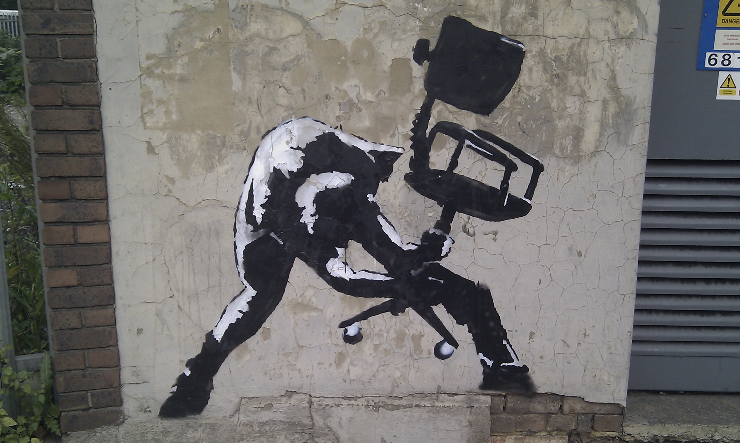 Banksy Wallpaper Hd - WallpaperSafari