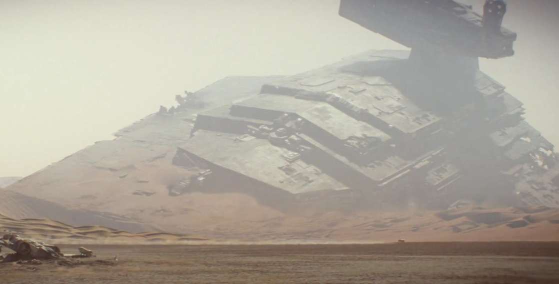  Spotted in the New Star Wars The Force Awakens Trailer Gizmodo UK