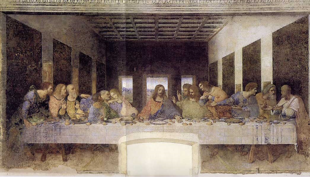 The Last Supper Wallpaper Painting