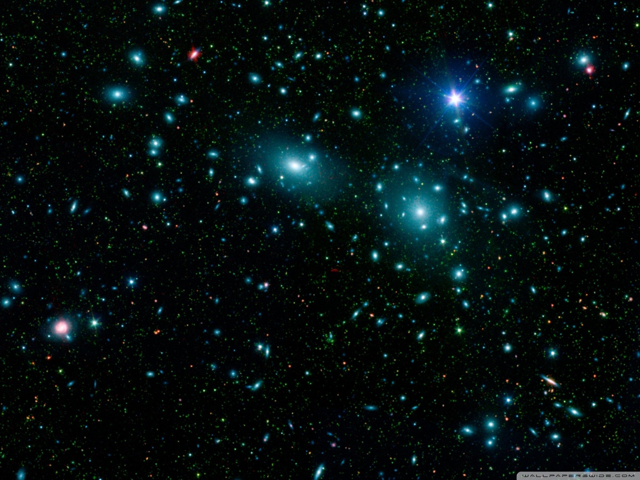 Blue Stars Wallpaper