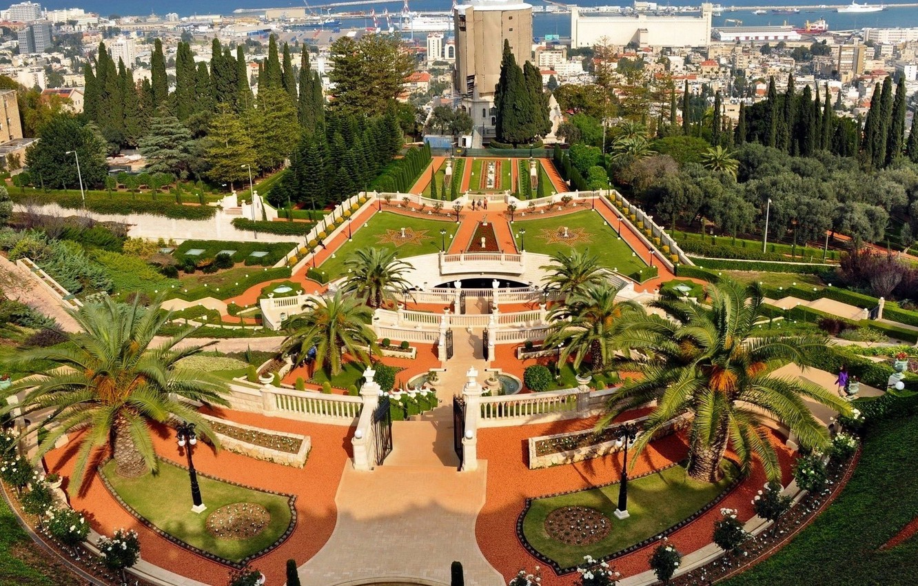 Wallpaper Panorama Israel Haifa Image For Desktop Section