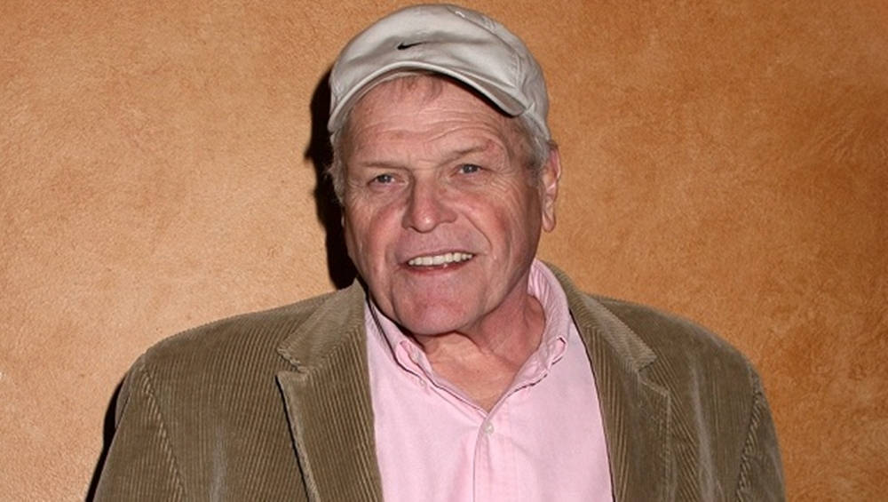 Brian Dennehy Corduroy On Brown Wallpaper