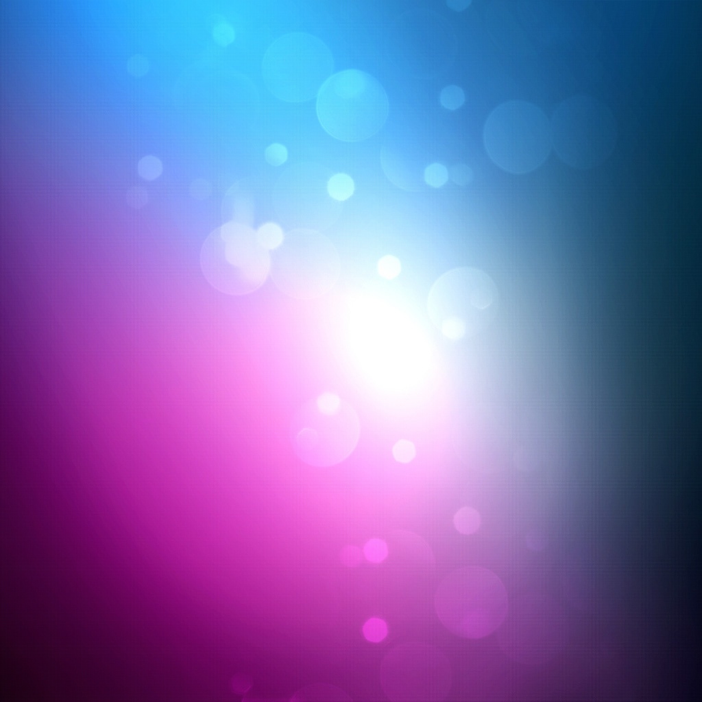 Purple Blue Bokeh iPad Background Best Wallpaper