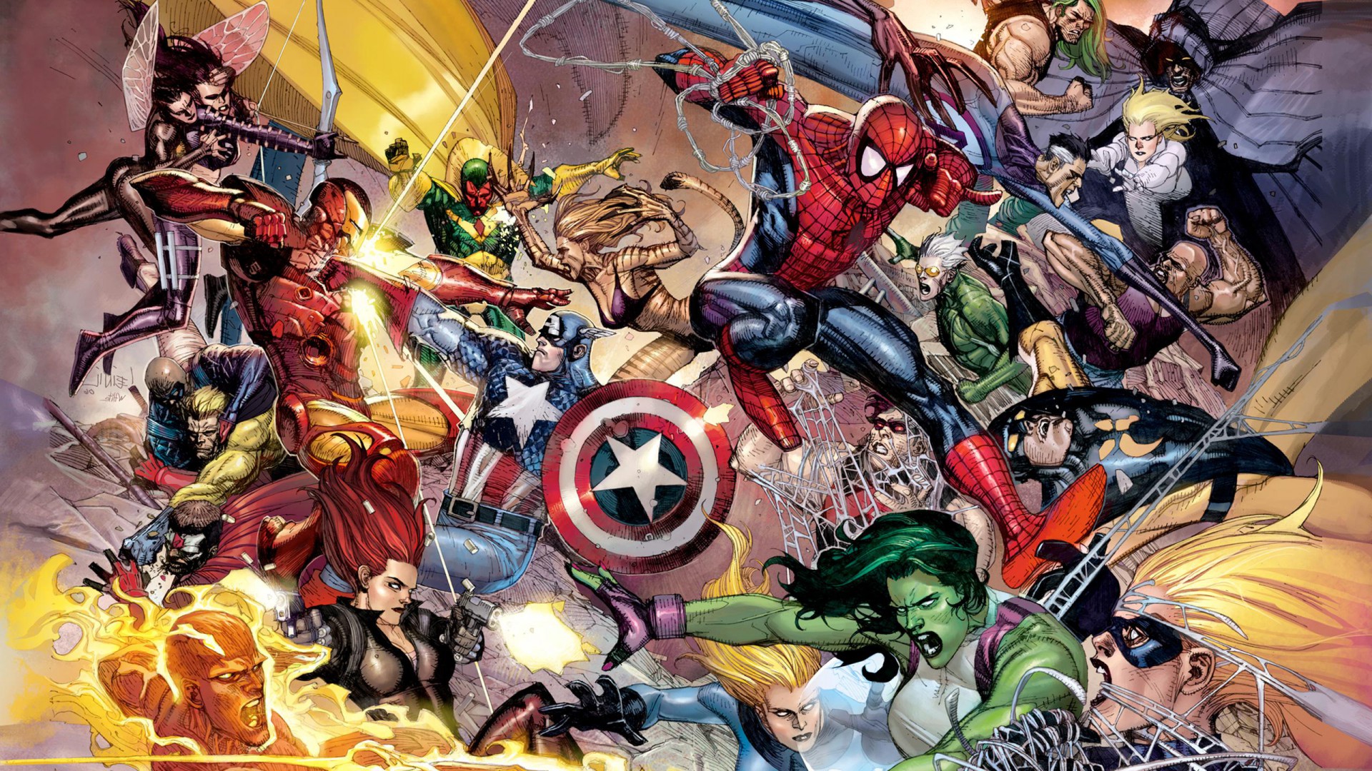 Captain America Civil War Wallpaper Background Image