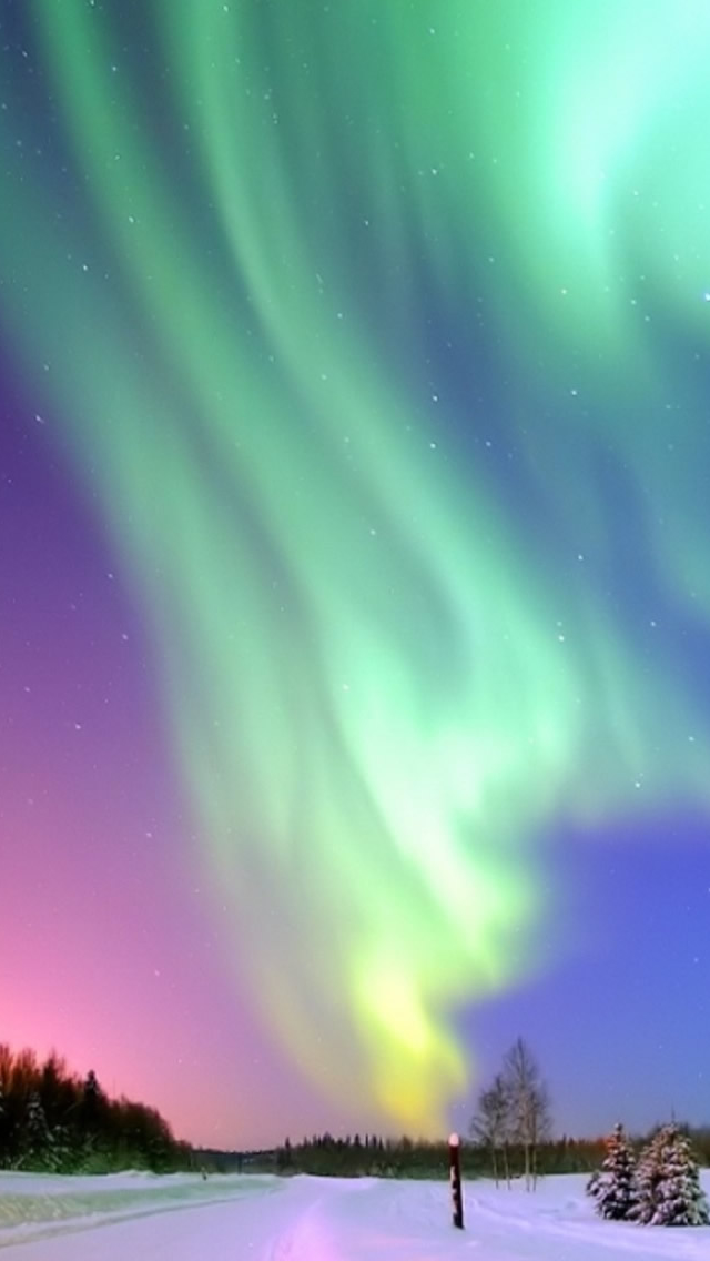 Aurora Borealis iPhone 5s Wallpaper iPad