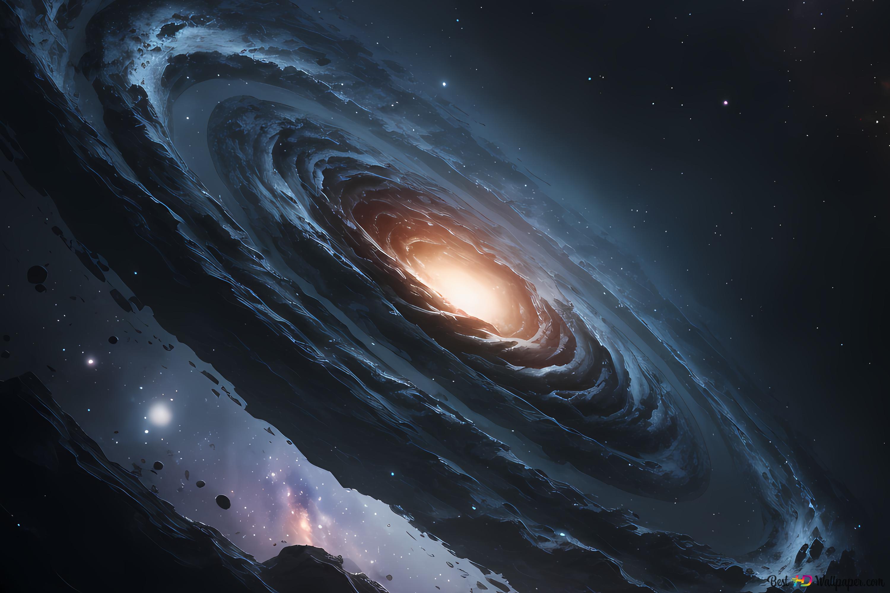 Galaxy Stars 4k Wallpaper