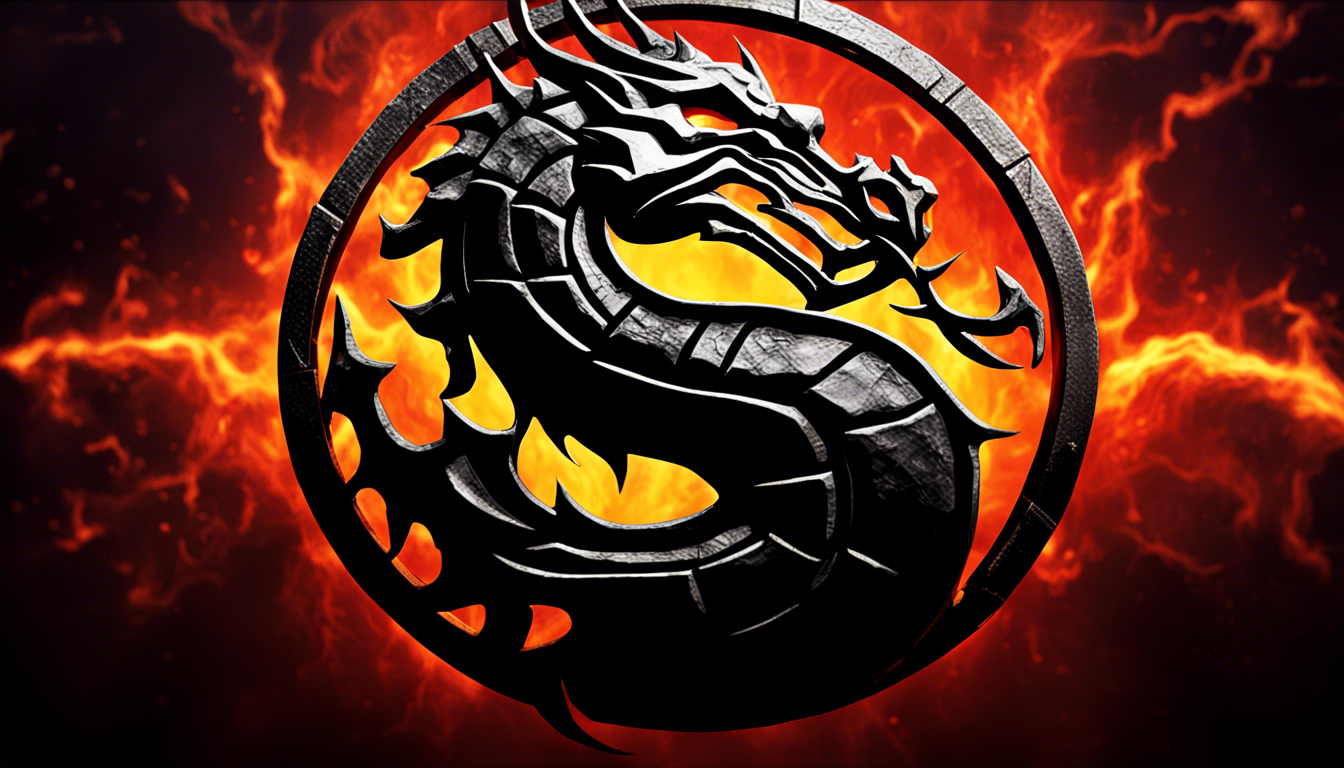 🔥 [30+] Mortal Kombat Logo Wallpapers | WallpaperSafari