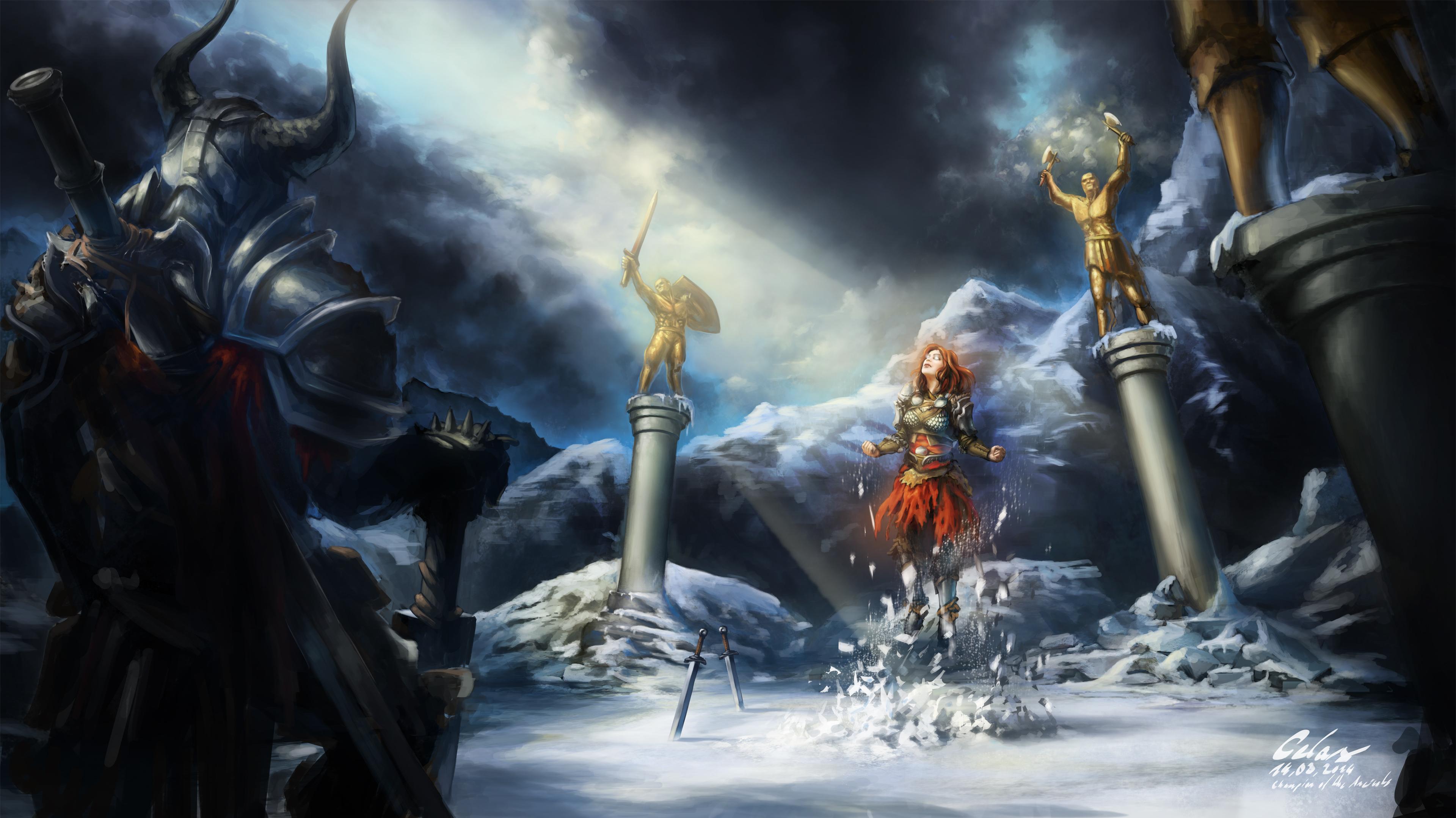 Champion Of The Ancients By Celarx
