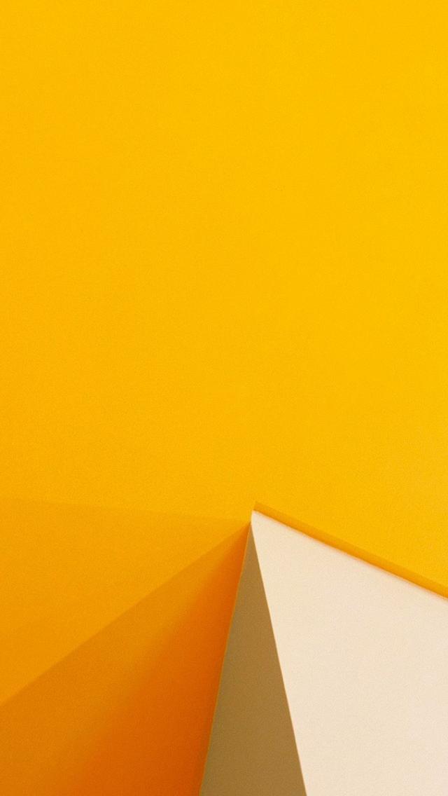 Windows Minimalistic Yellow Wallpaper