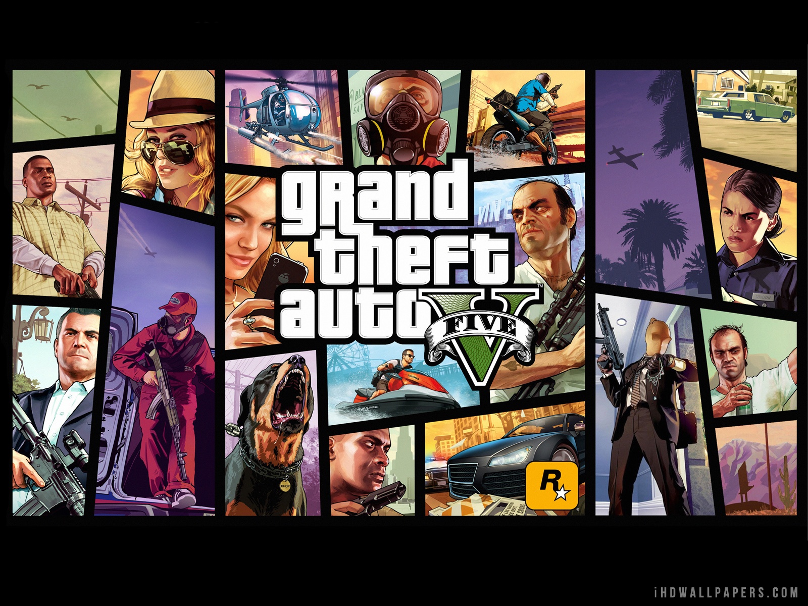 Grand Theft Auto GTA 5 HD Wallpaper   iHD Wallpapers