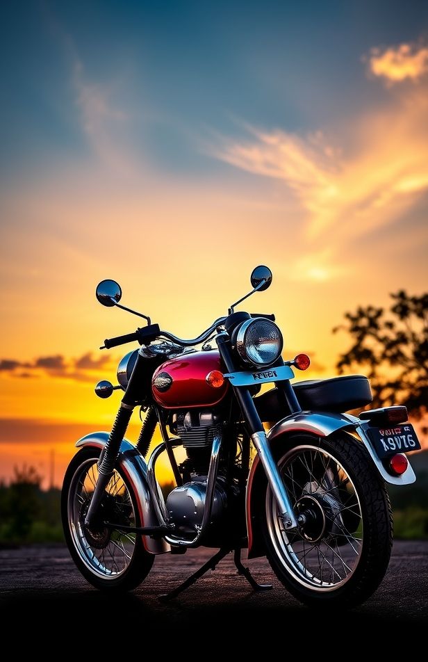 Royal Enfield HD Wallpaper