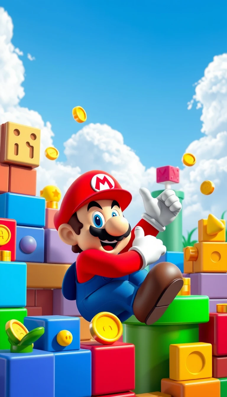 Mario Phone Wallpaper
