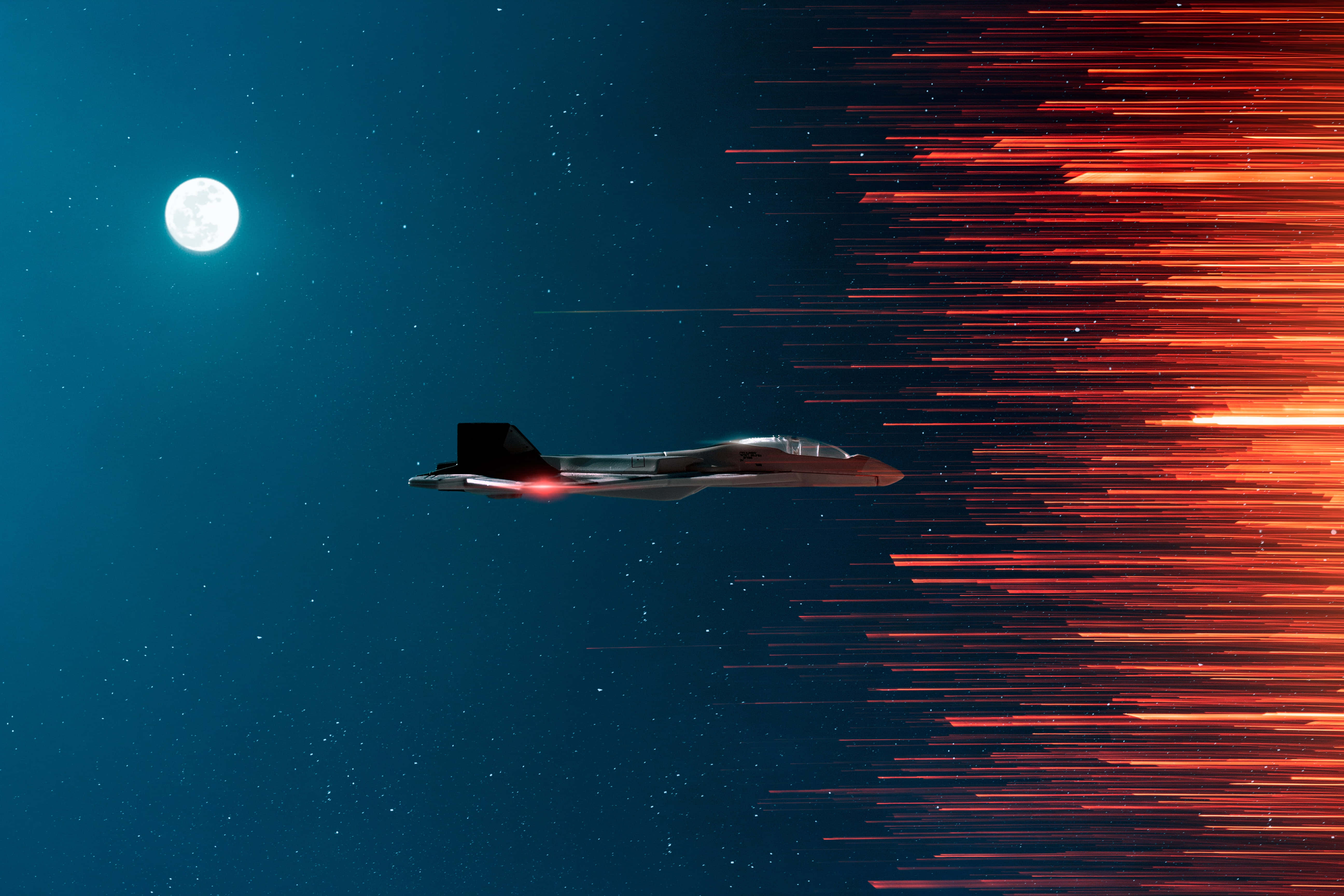 Orange And Teal Wallpaper