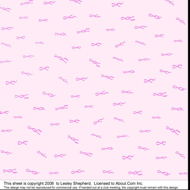 Pink Ribbon Wallpaper Desktop