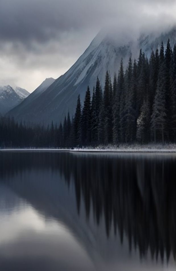 Black And White Nature Wallpaper