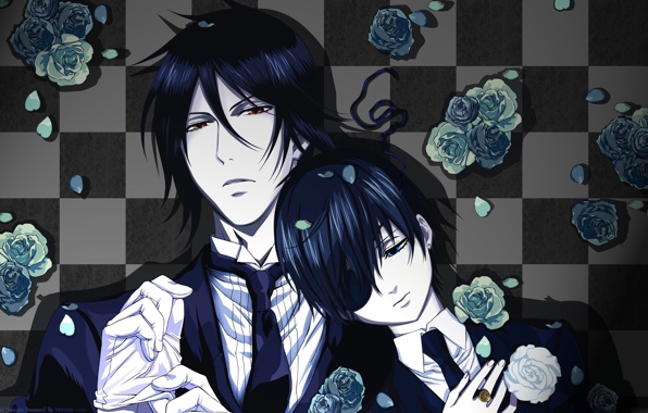 🔥 Download Wallpaper Kuroshitsuji Black Butler Sebastian Ciel Anime by ...
