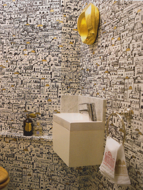 The Loo In A Paris Apartment Of Couple That Run An Art Gallery P364