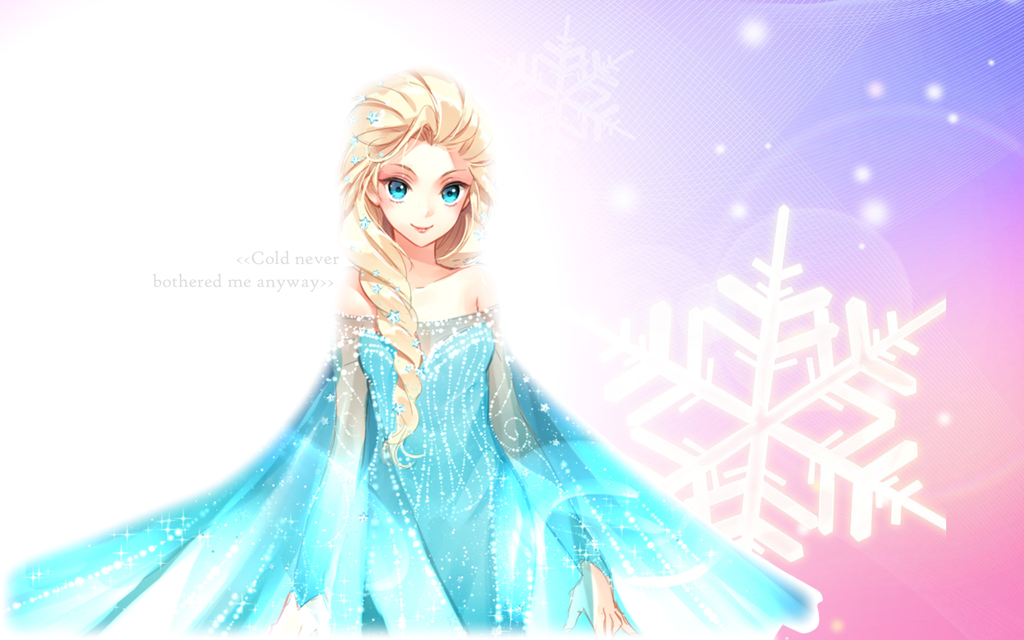 Elsa Wallpaper by SachiDashie 1024x640
