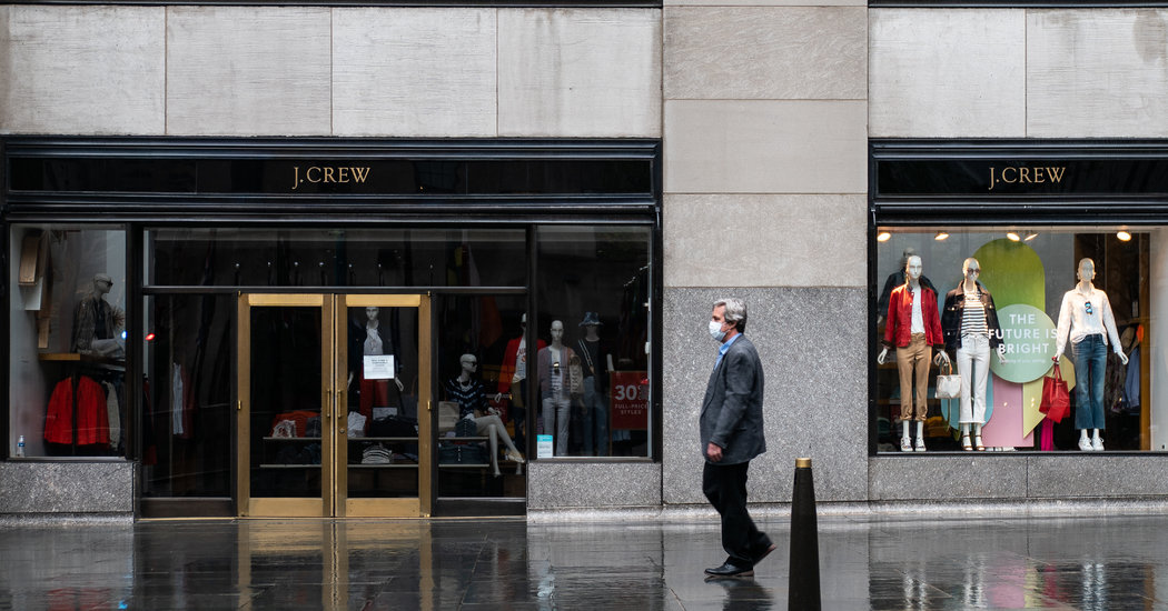 J Crew Files For Bankruptcy In Virus S First Big Retail Casualty