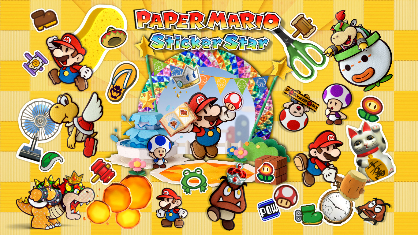 Paper Mario Sticker Star Wallpaper Photo
