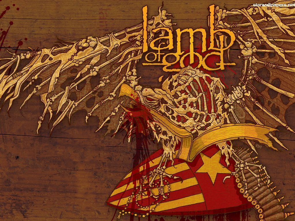 Lamb Of God Death Metal Wallpaper