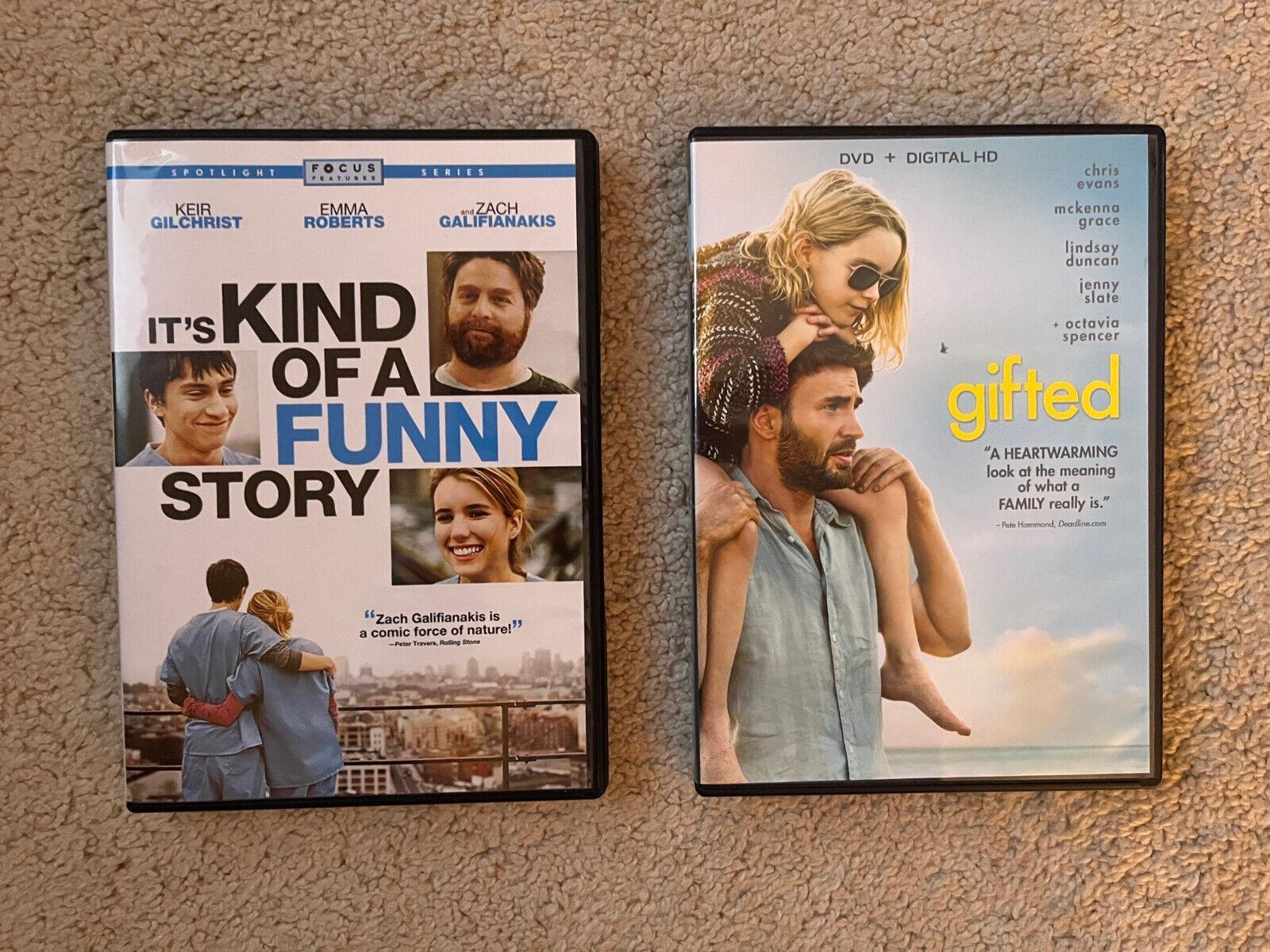 Dvd Lot It S Kind Of A Funny Story Zach Galifianakis Gifted