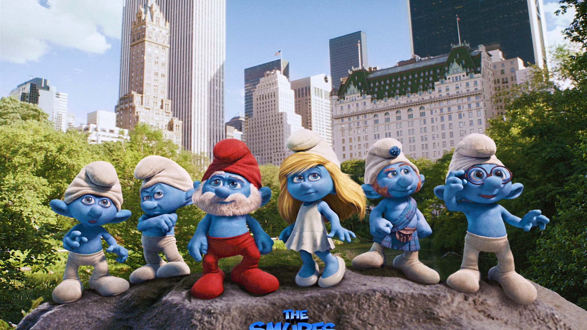 The Smurfs Wallpaper Movie HD Desktop