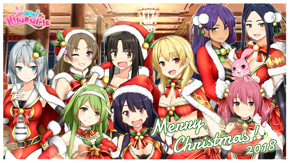 Merry Christmas from all of us here at   Moe Ninja Girls