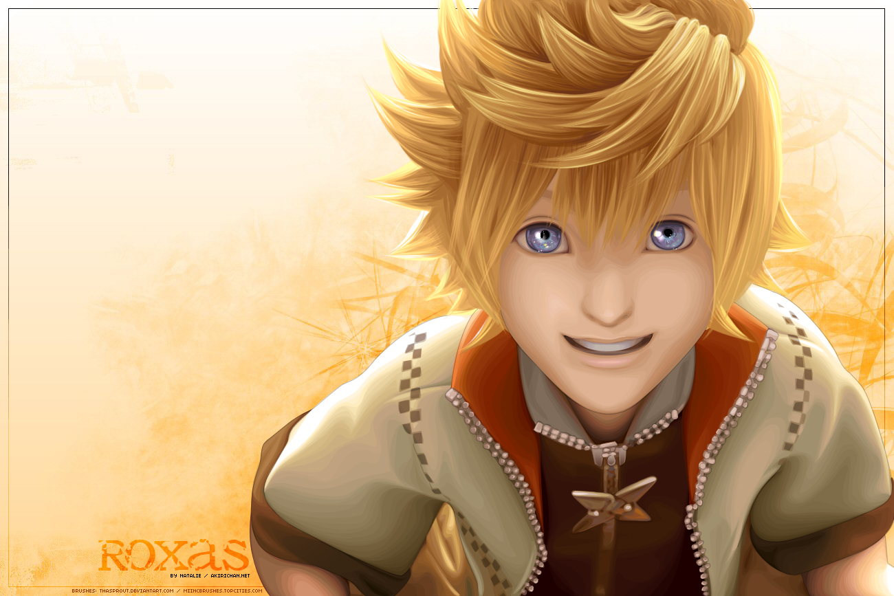 Roxas Kingdom Hearts HD Wallpaper Background
