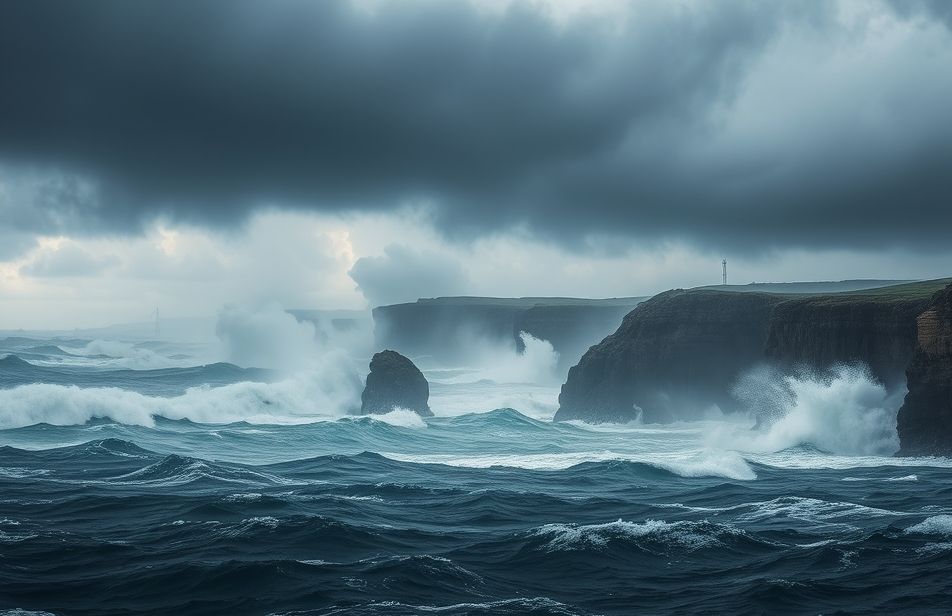 Stormy Ocean Wallpaper