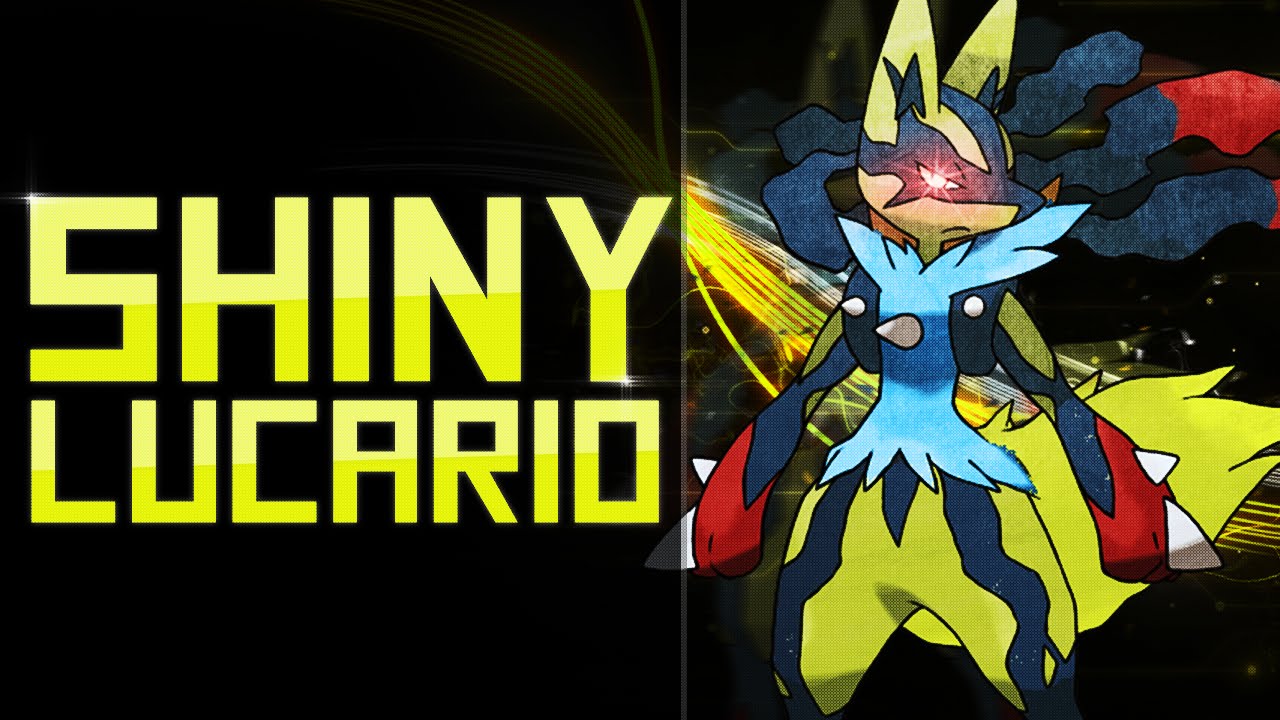 Shiny Mega Lucario Giveaway Pokemon Or As X Y Closed