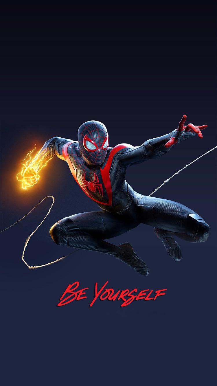 Spider Man Miles Morales 2020 iPhone XS iPhone 10 iPhone X    Background and HD phone wallpaper  Pxfuel