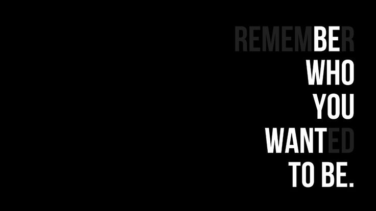 Black And White Minimal Impactful Motivational Quote Desktop Wallpaper