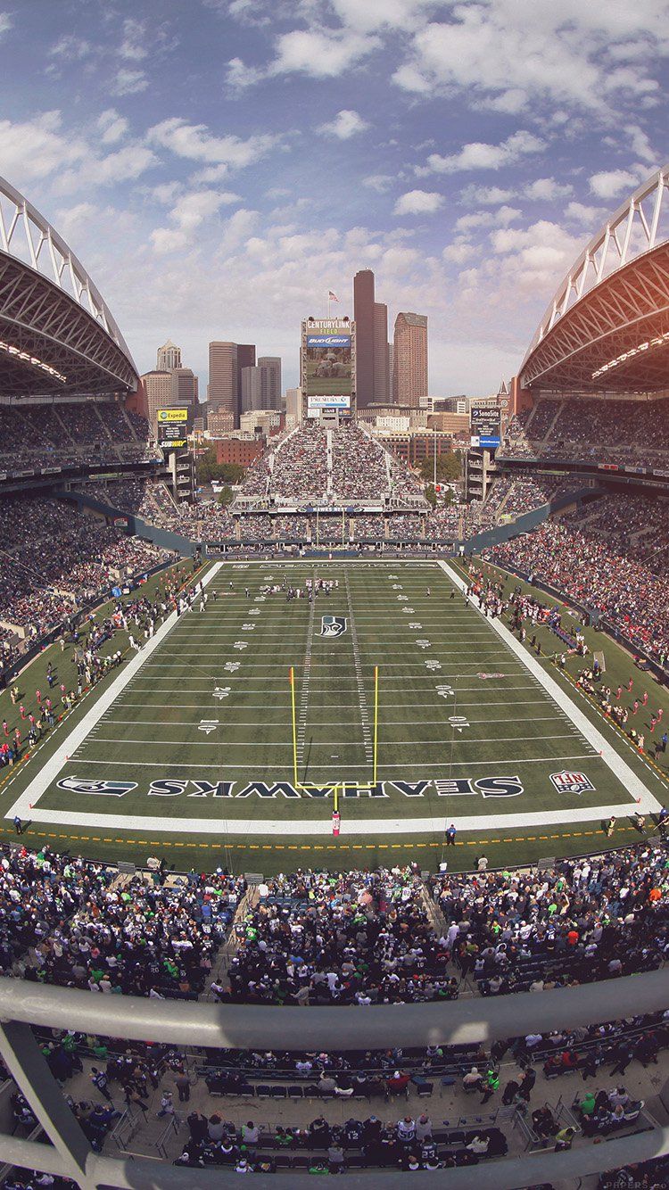 Seahawks Seattle Sports Stadium Football Nfl Wallpaper HD iPhone