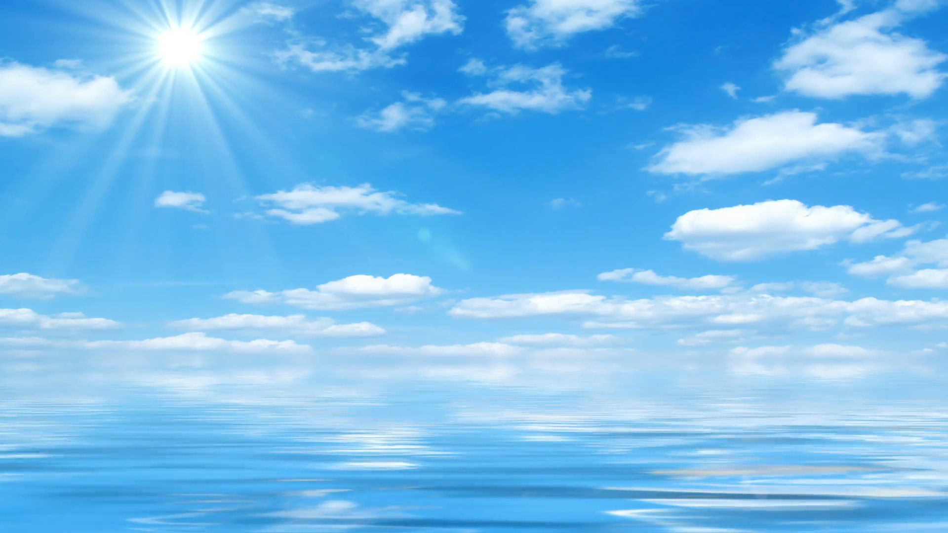 Sunny Sky Wallpaper