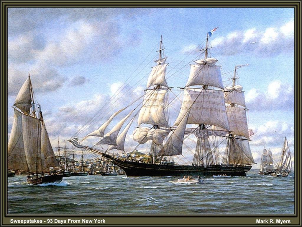 Tall Ships Desktop Wallpaper
